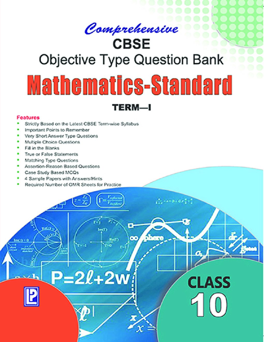 Comprehensive CBSE Objective Type Question Bank Mathematics Standard (Term-I) For Class-10 - Page 1