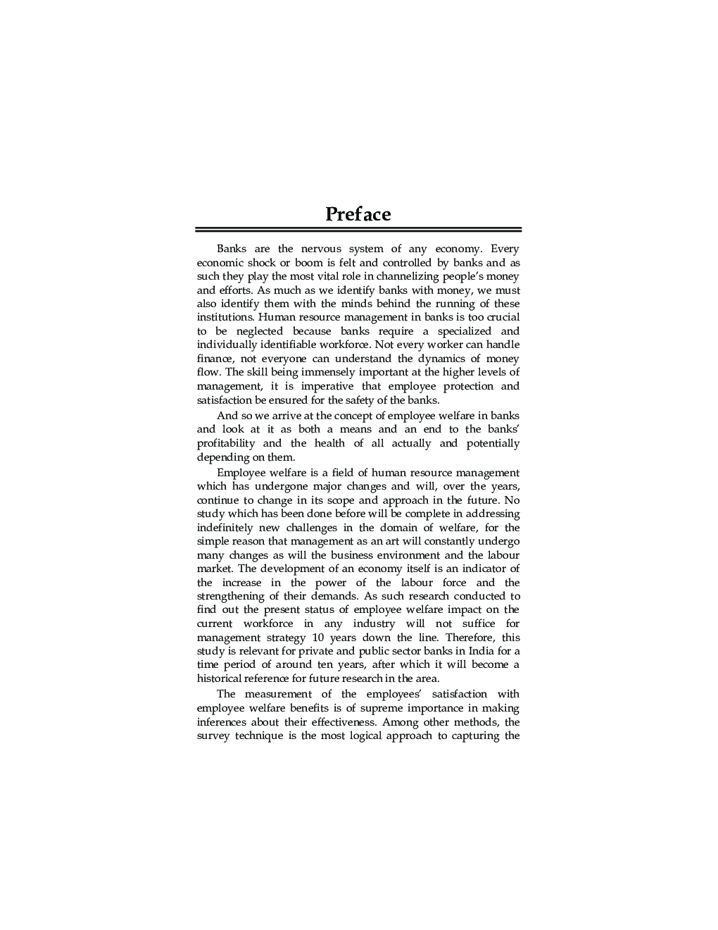 A Comparative Study of the Employee Welfare Schemes in Public and Private Sector Banks An Empirical Analysis - Page 4
