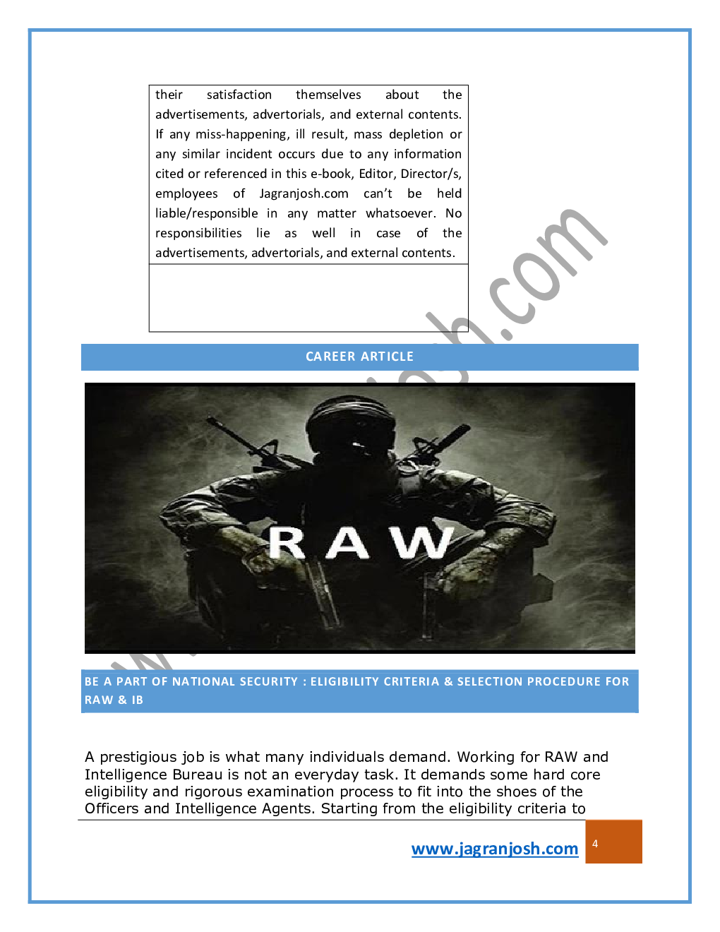 Employment News 01-15 November 2021 E-Book - Page 4