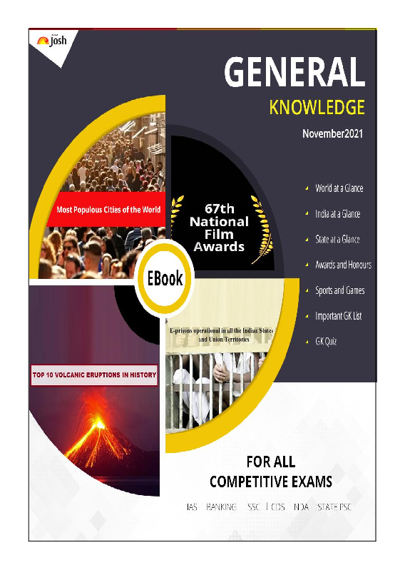 General Knowledge November 2021 E-Book - Page 1