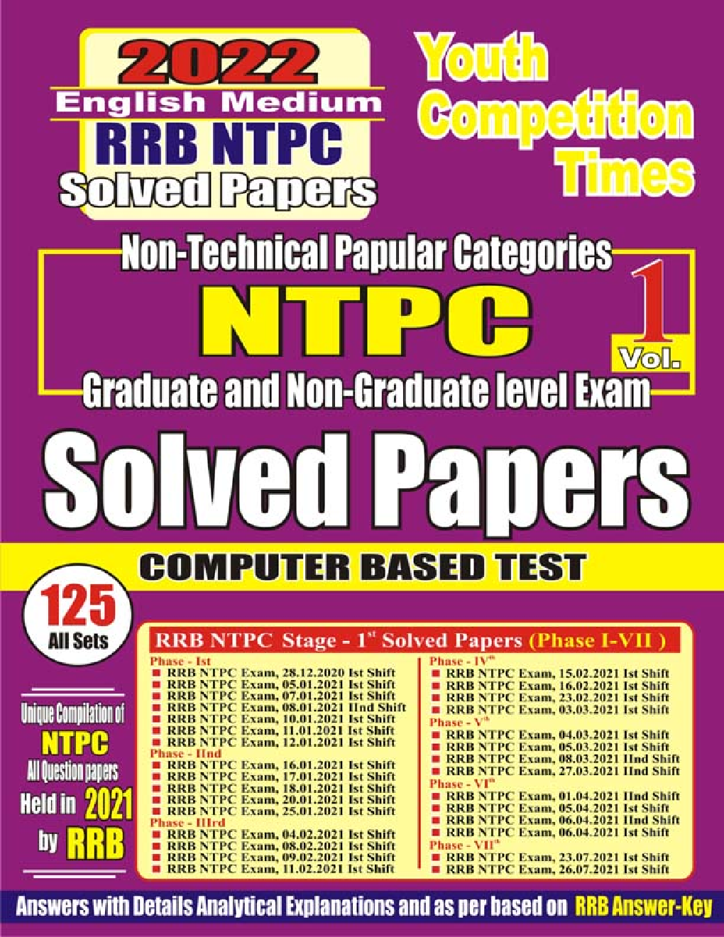 RRB NTPC Solved Papers (Volume - I) - Page 1