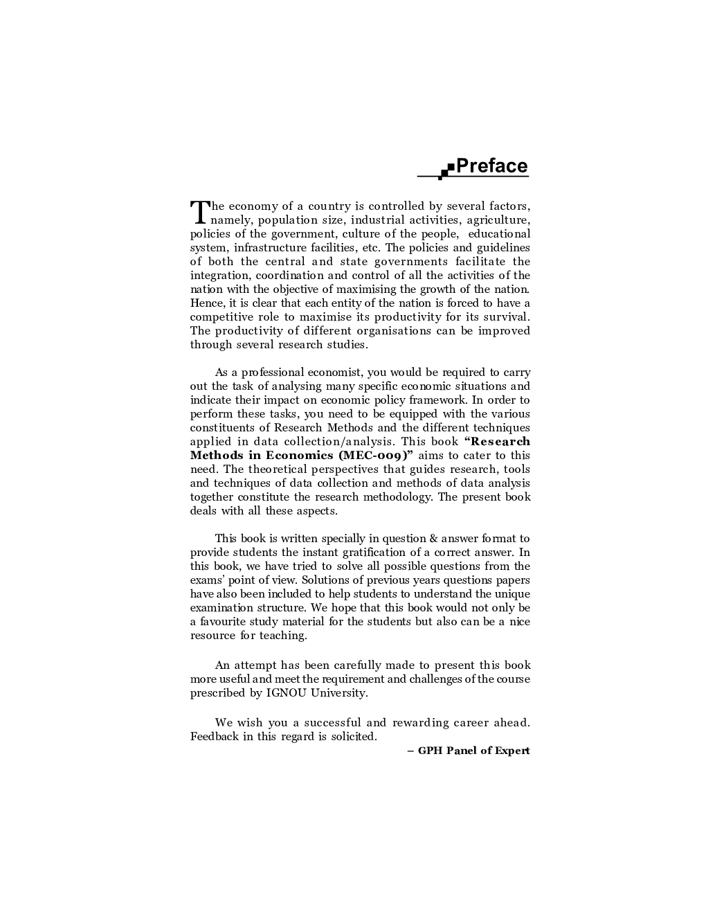 MEC-09 Research Methods in Economics - Page 4