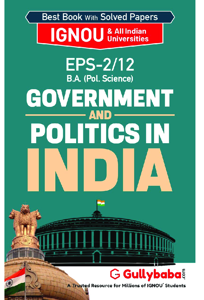 EPS-2/12 Government and Politics in India - Page 1