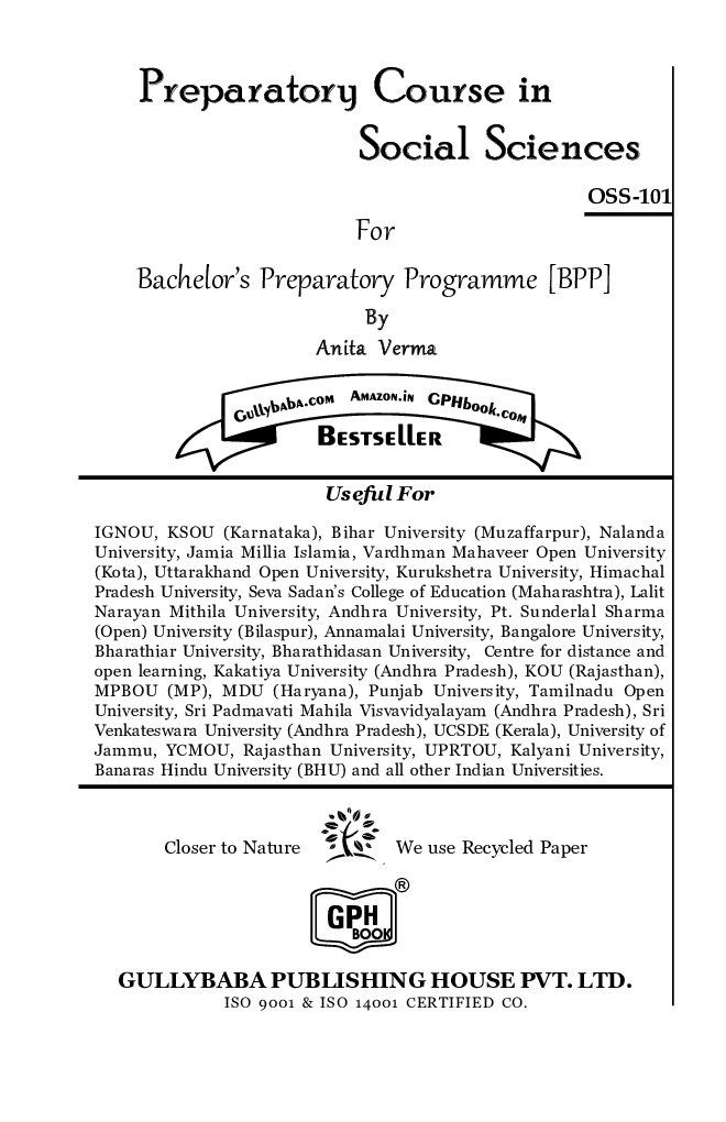 OSS-101 Preparatory Course in Social Sciences - Page 2