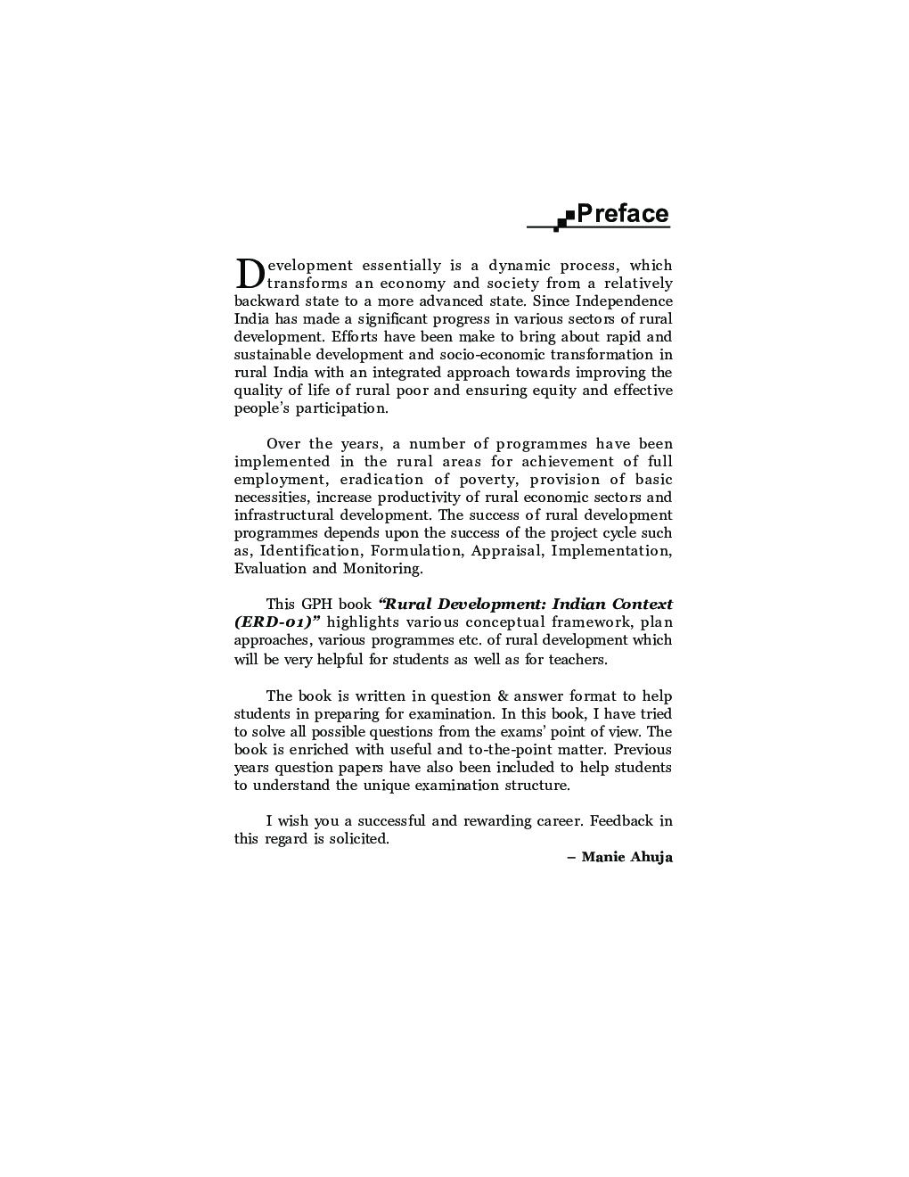 ERD-01 Rural Development in India in Hindi Medium - Page 4