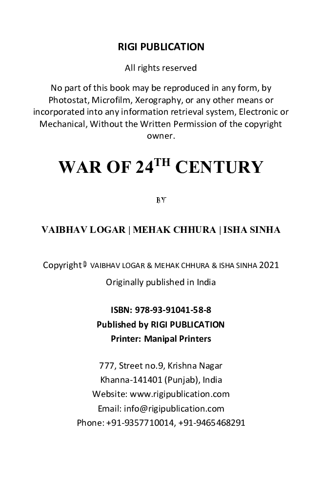 War of 24th Century - Page 3