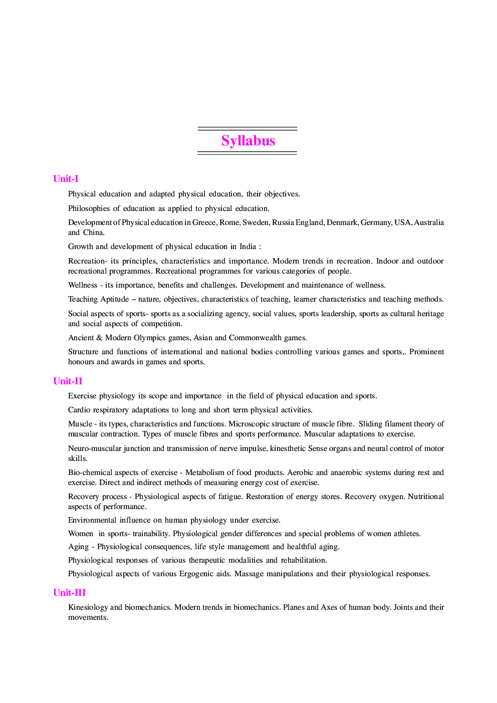 Practice Sets UGC-NET/JRF/SET Physical Education (Paper-II) - Page 5