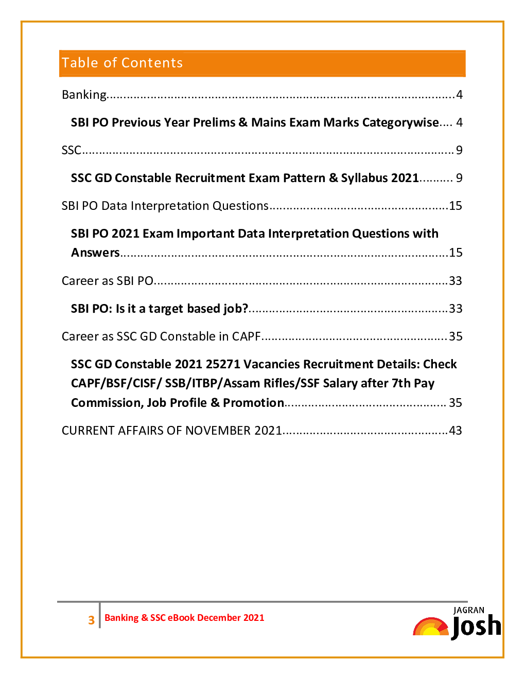 Banking & SSC December 2021 E-Book - Page 3