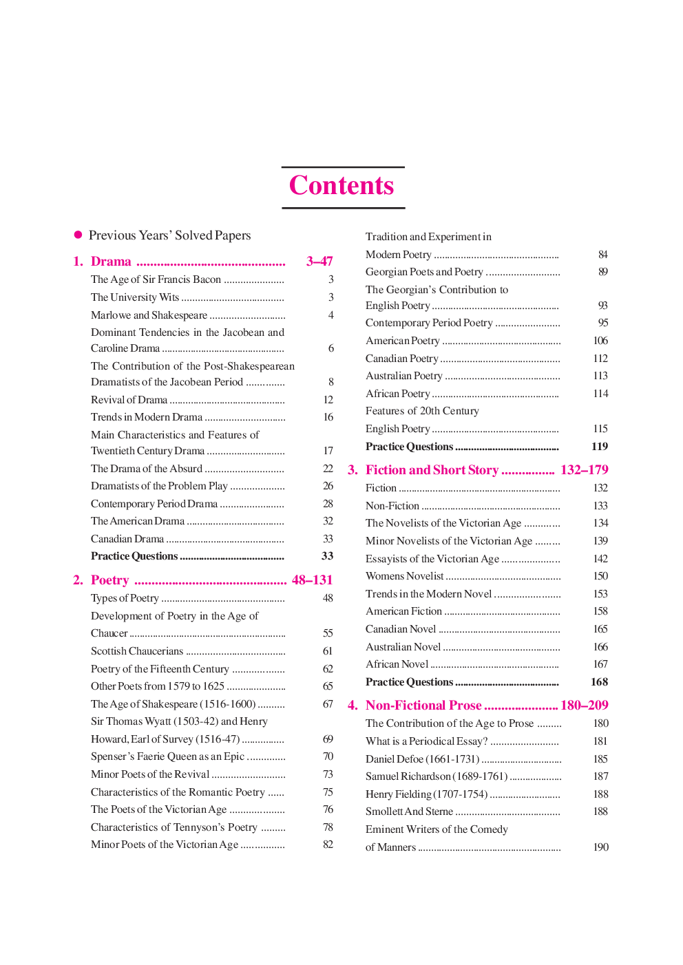 UGC NET/JRF/SET English Literature (Paper - II) - Page 4