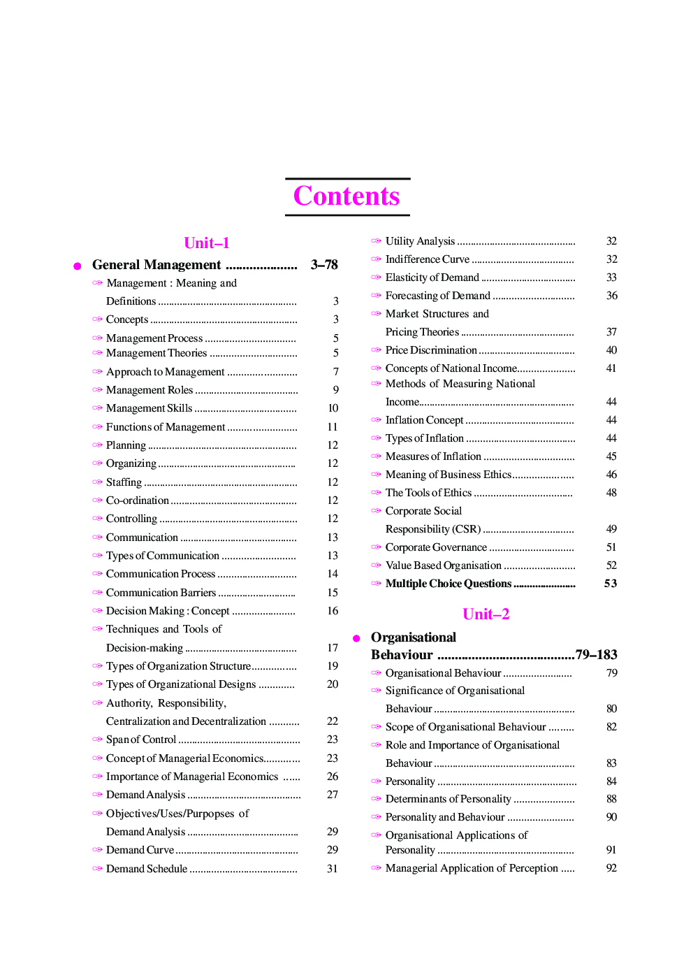 UGC-NET/JRF/SET Management (Paper II) - Page 4