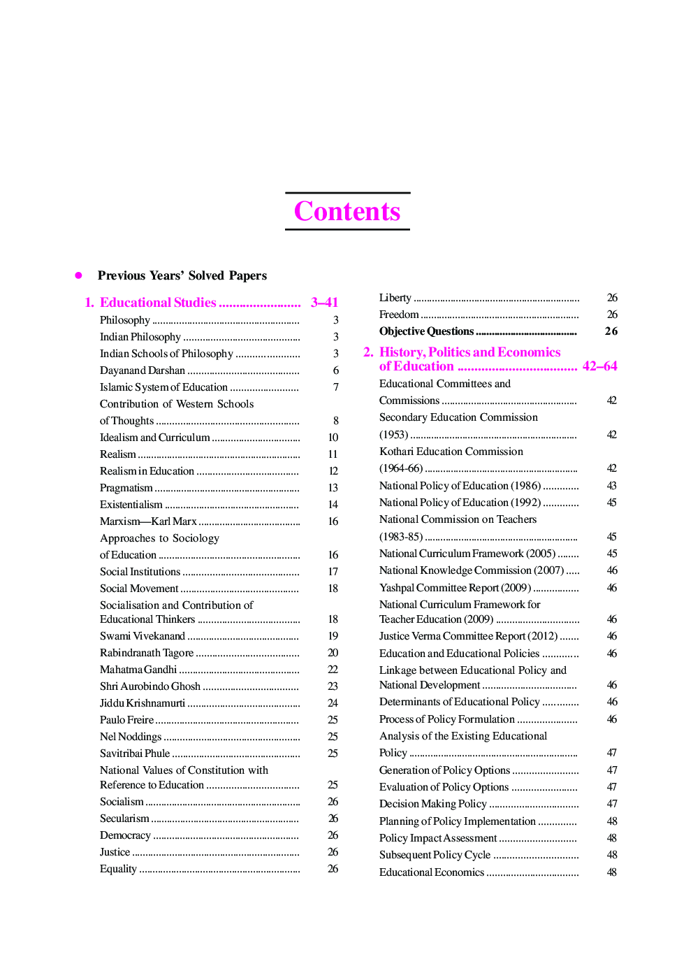 UGC-NET/JRF/SET Education (Paper II) - Page 4