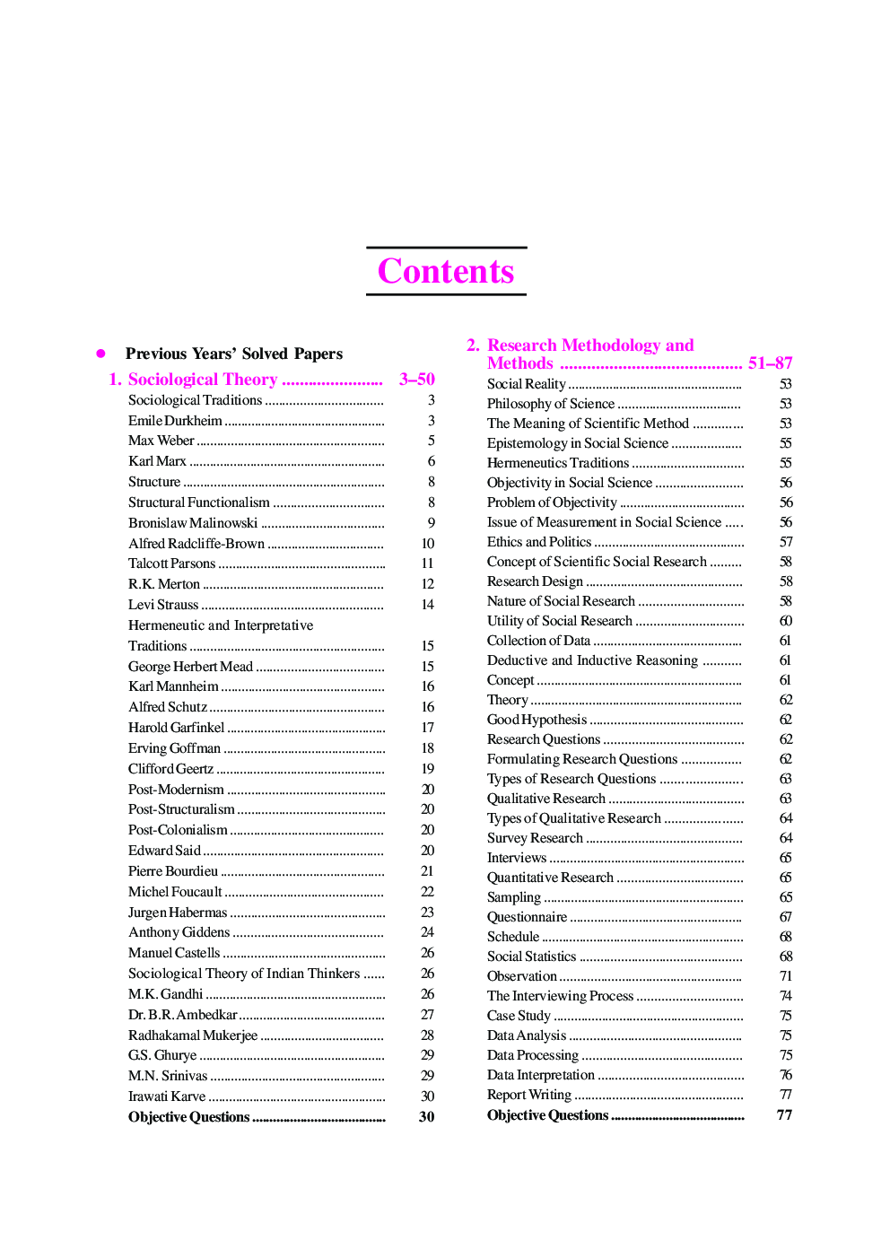 UGC-NET/JRF/SET Sociology (Papers-II) - Page 4