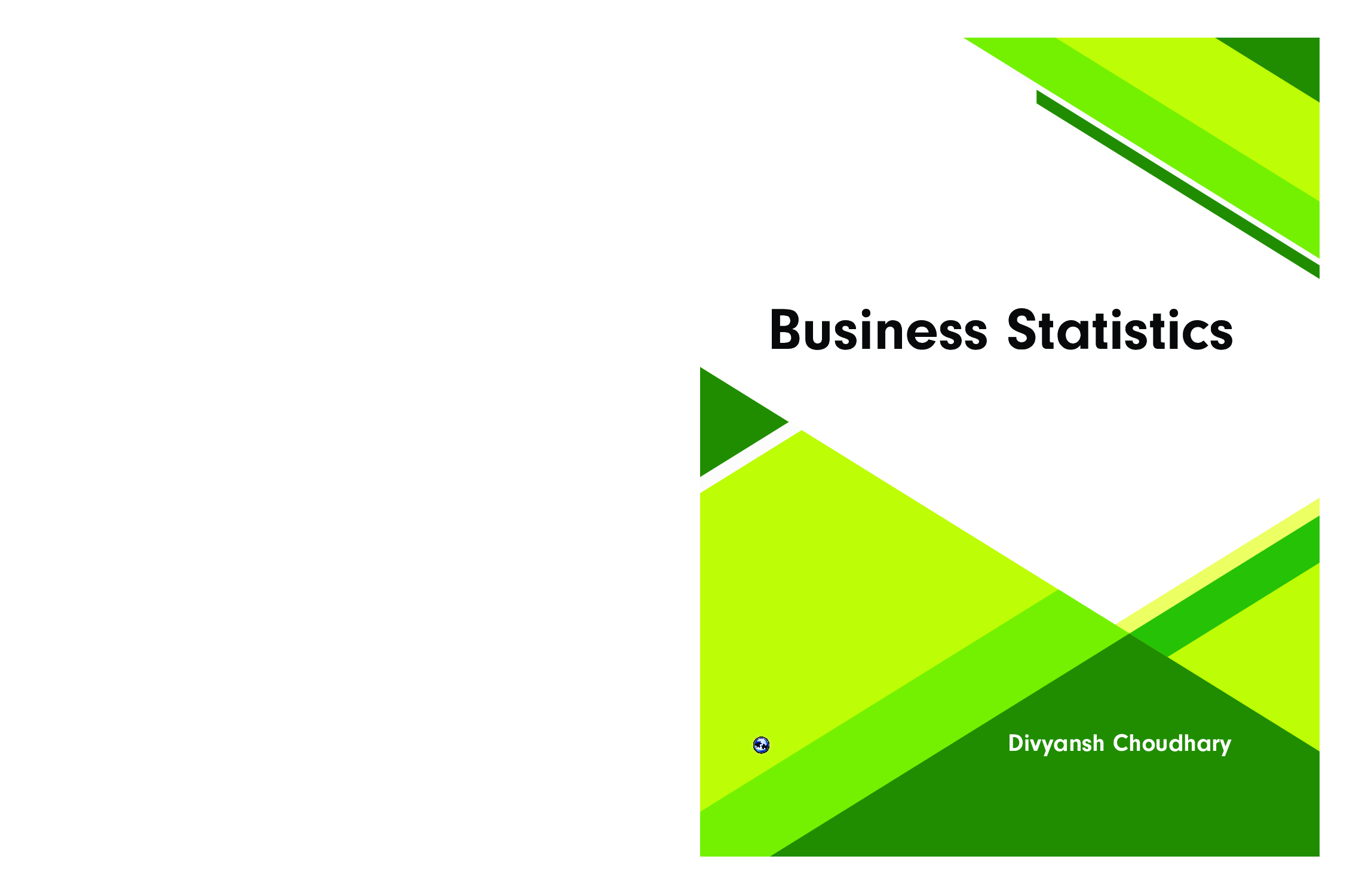 Business Statistics - Page 1