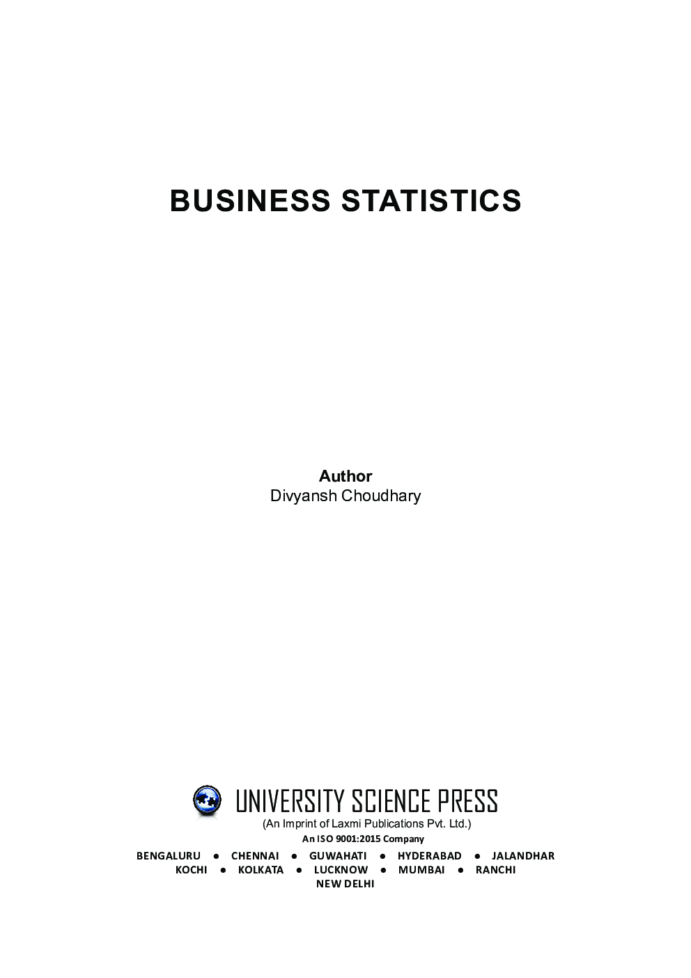 Business Statistics - Page 3