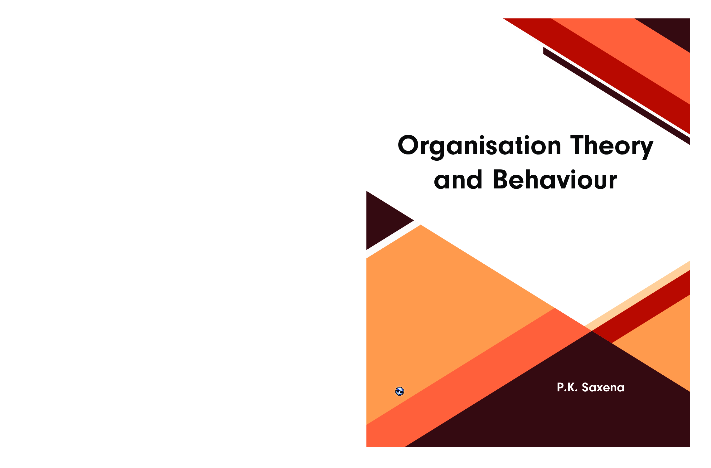 Organisation Theory And Behavior - Page 1