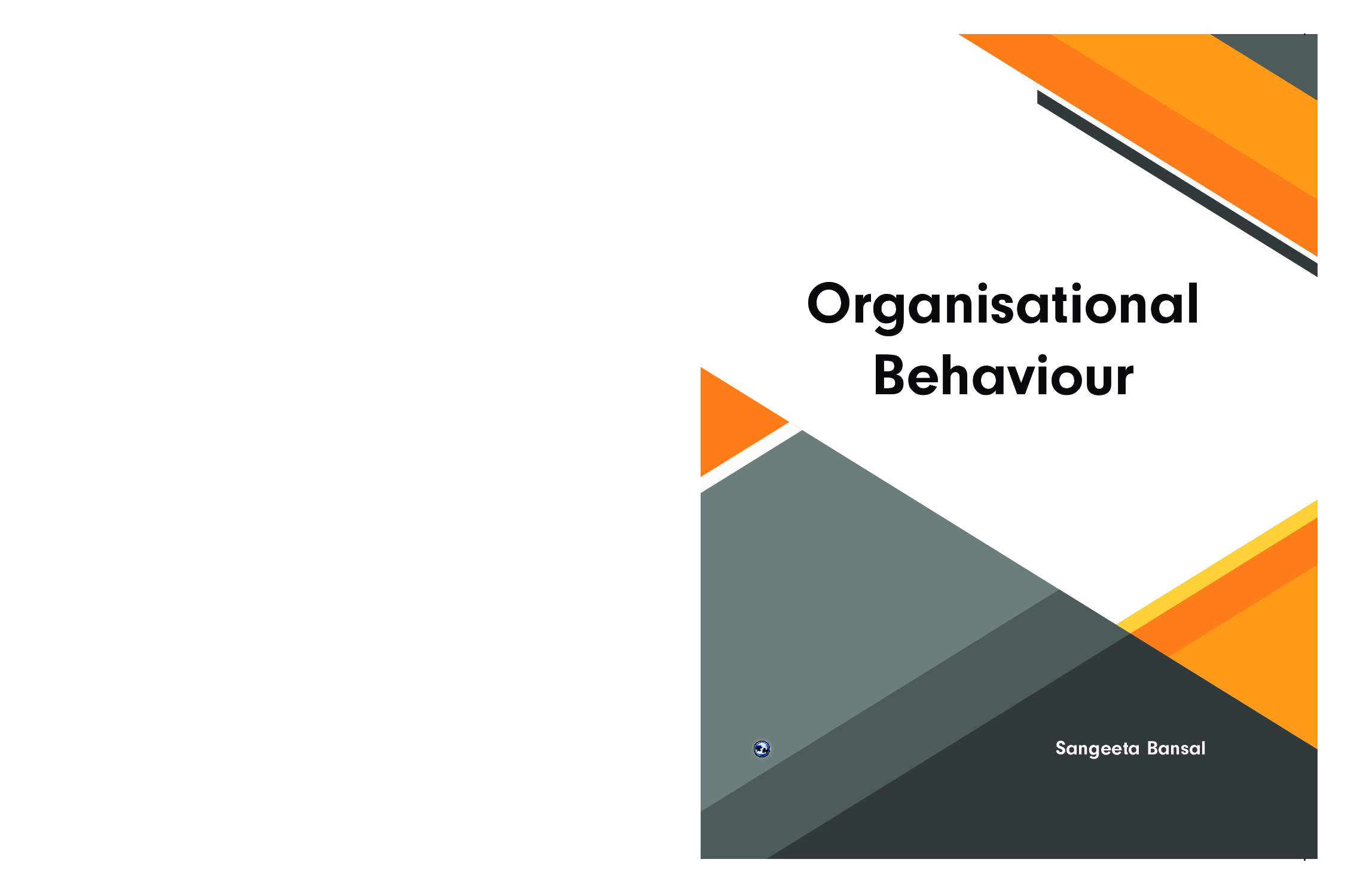 Organisational Behavior - Page 1