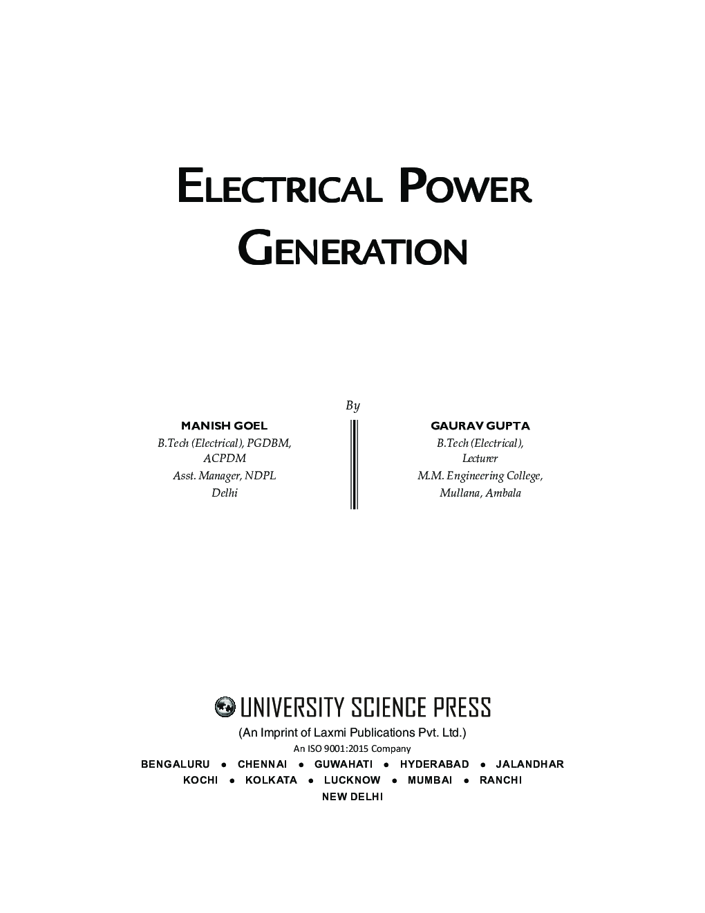 Electrical Power Generation - Page 5