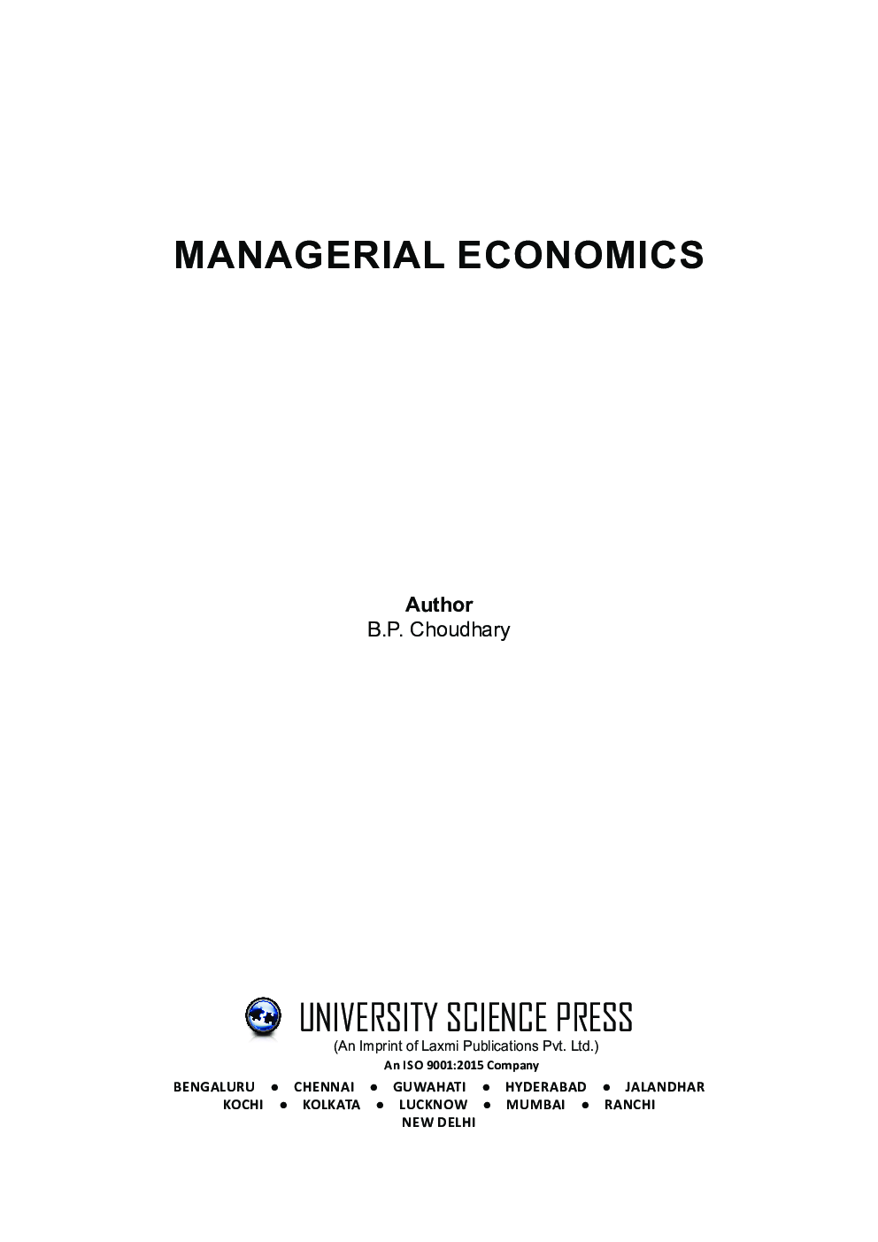 Managerial Economics - Page 3