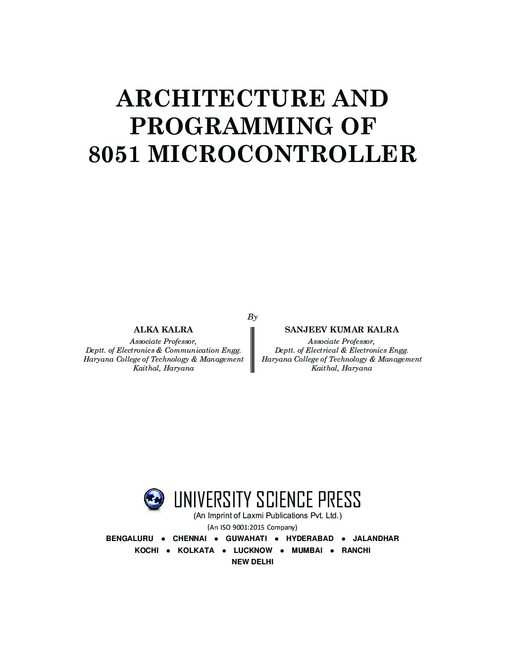Architecture And Programming Of 8051 Microcontroller - Page 4