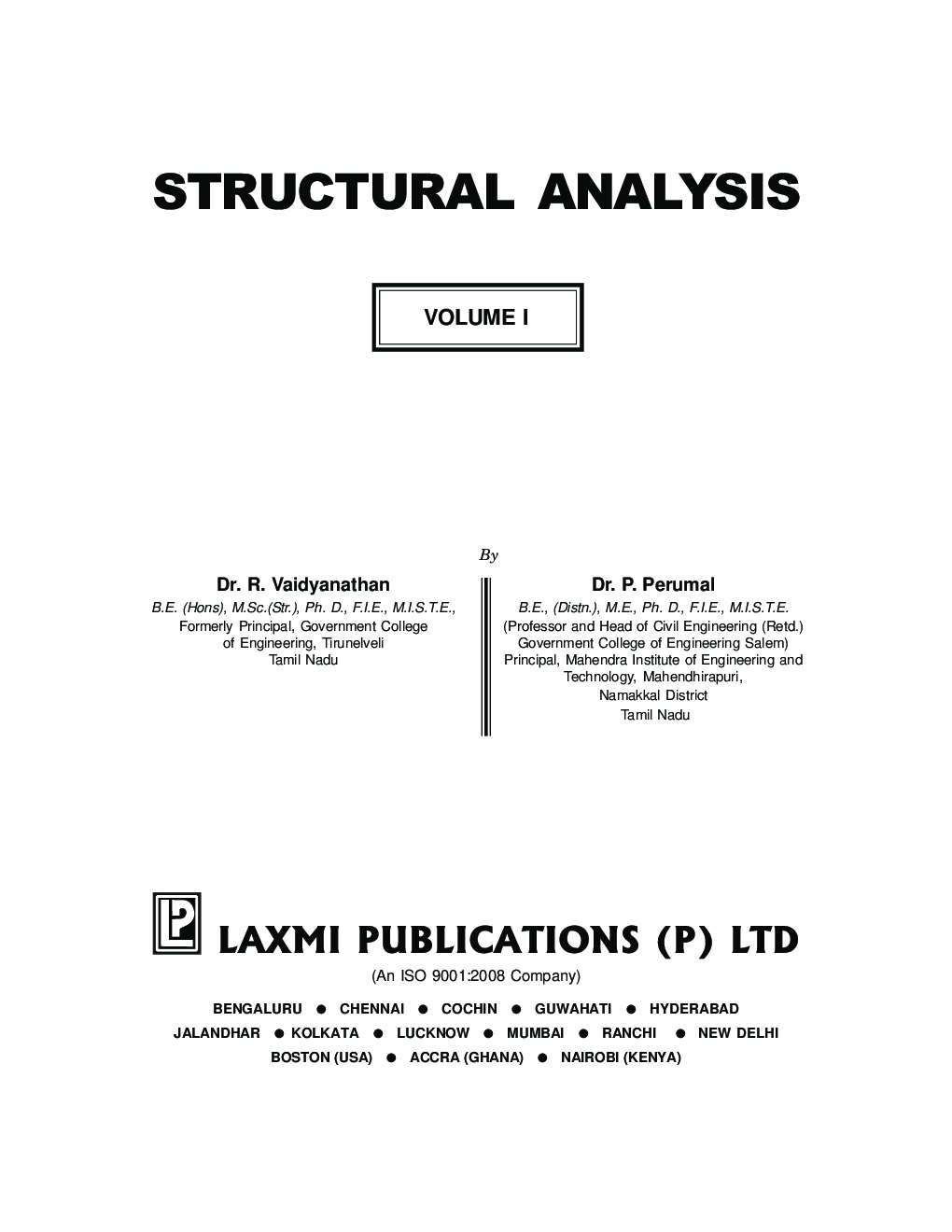 Structural Analysis (Vol. I) - Page 5