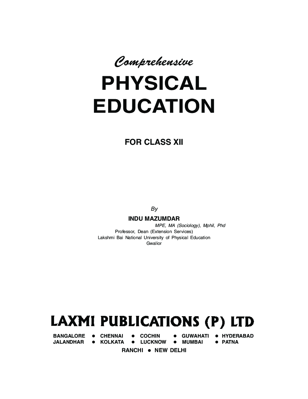 Comprehensive Physical Education XII - Page 5