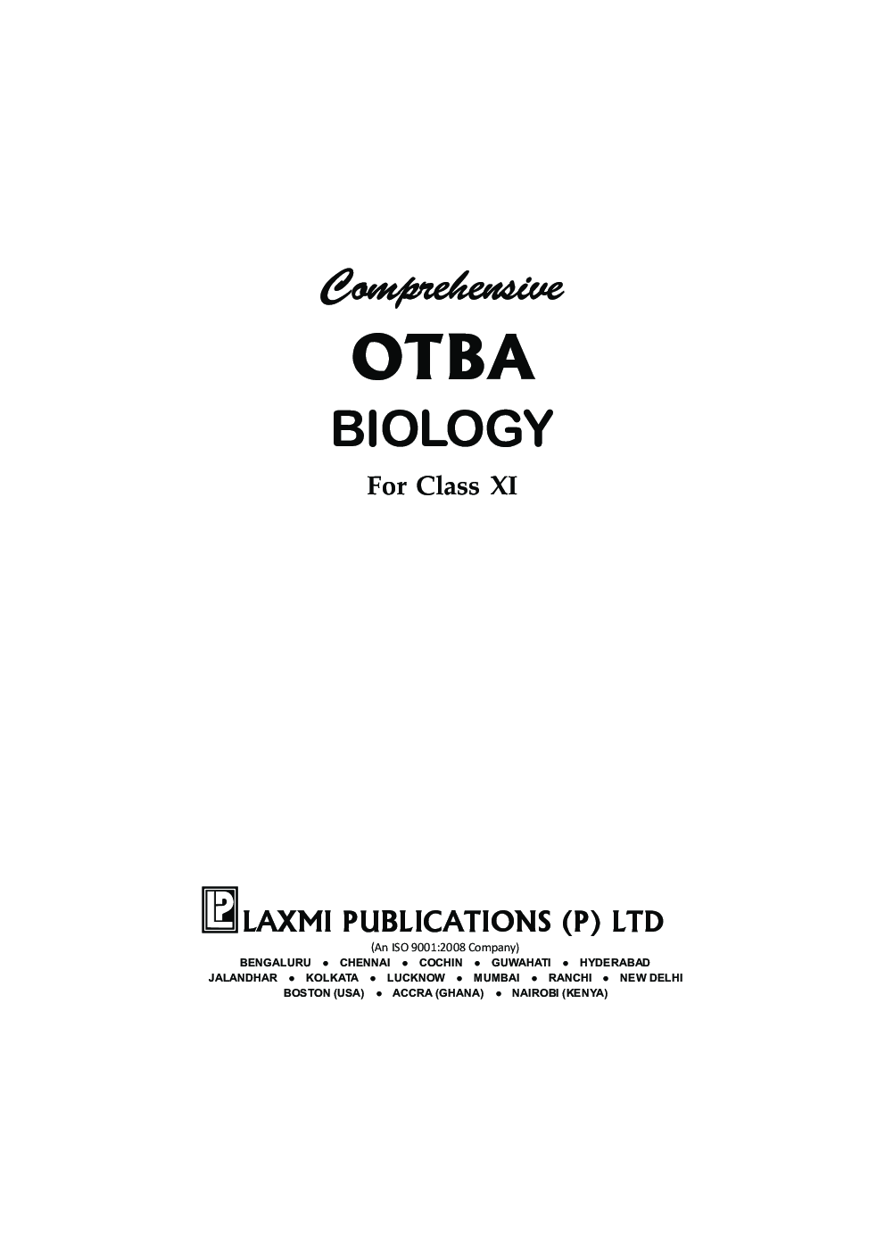 Comprehensive OTBA Biology XI - Page 3