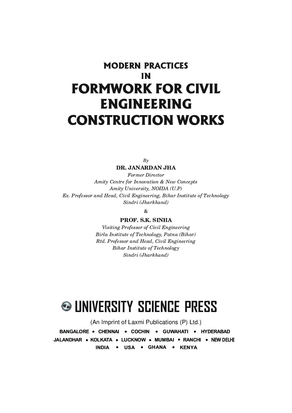 Modern Practice in Formwork for Civil Engineering Construction Works - Page 5