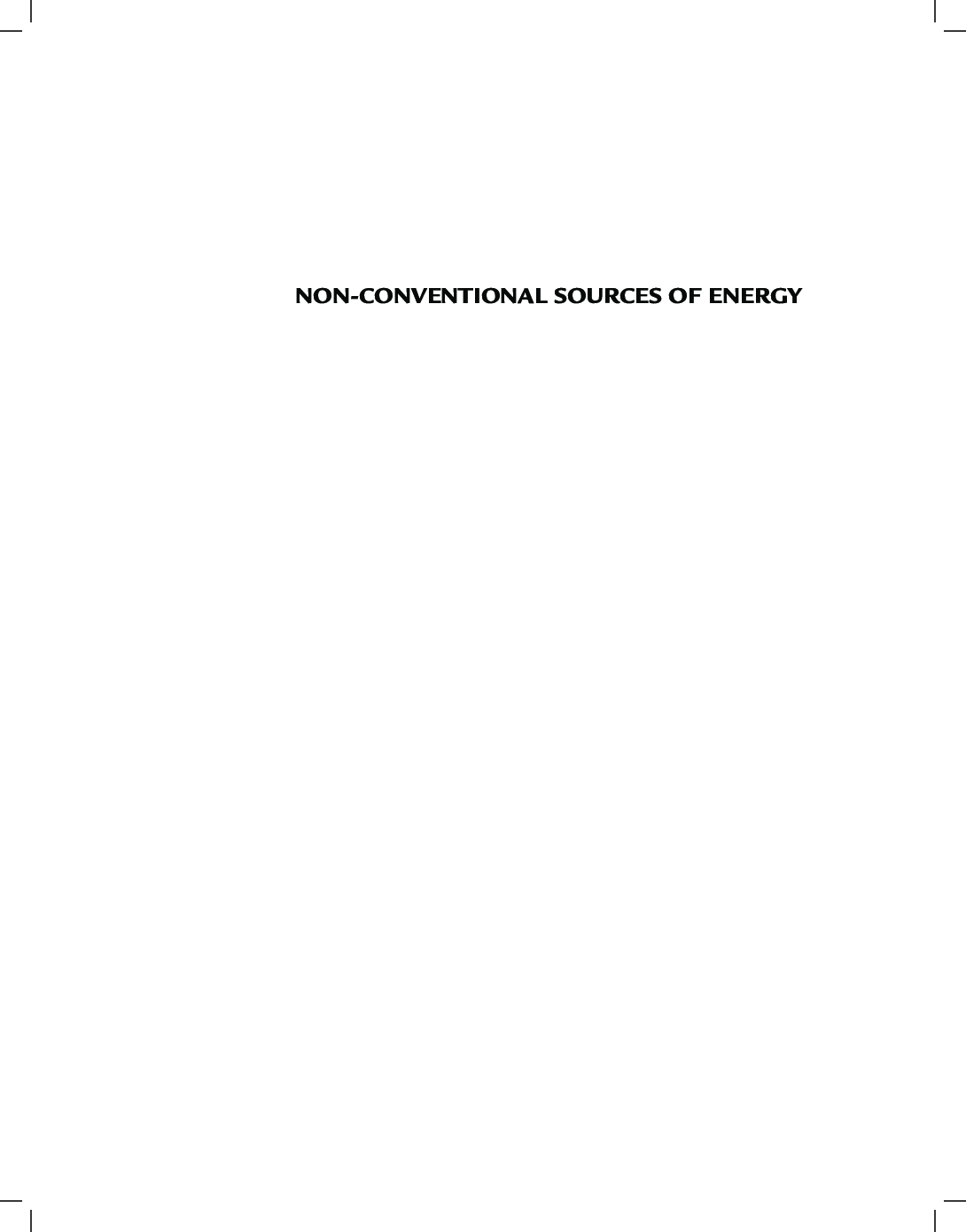 Non-Conventional Sources of Energy - Page 3