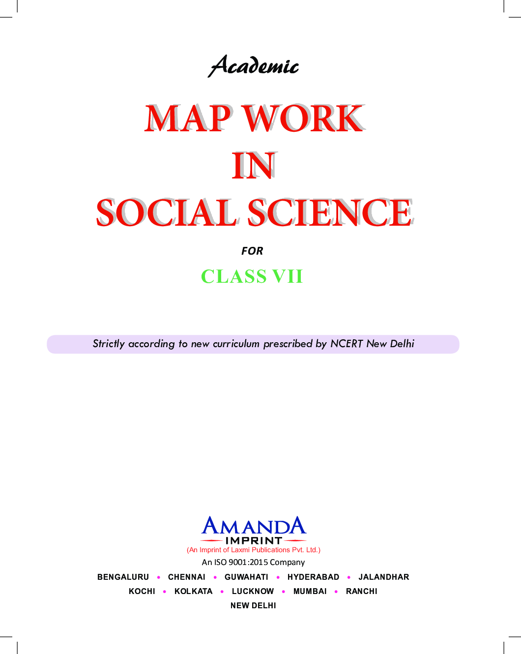 Academic Map Work in Social Science Class 7 - Page 5