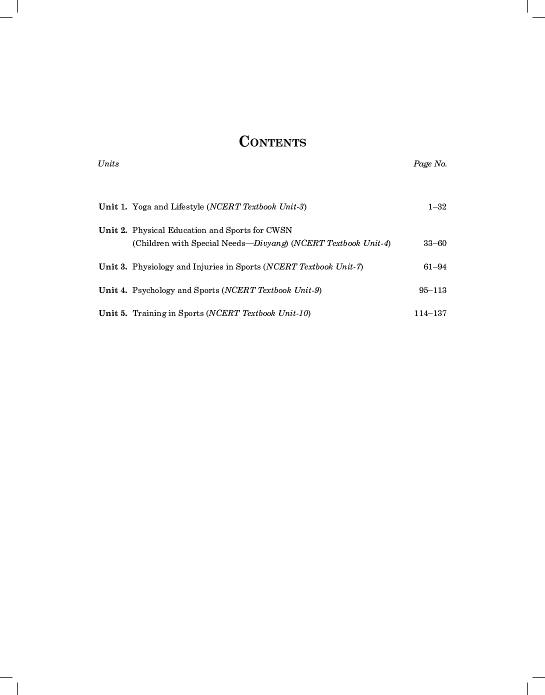 Comprehensive CBSE Question Bank in Physical Education XII (Term-II) - Page 5