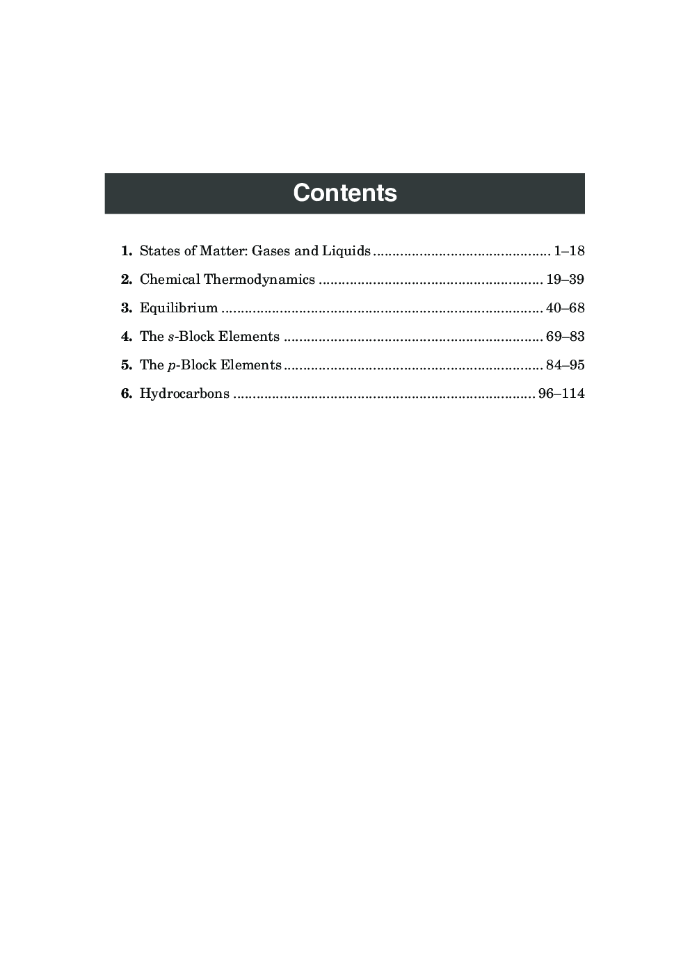 Comprehensive CBSE Question Bank in Chemistry XI (Term II) - Page 5