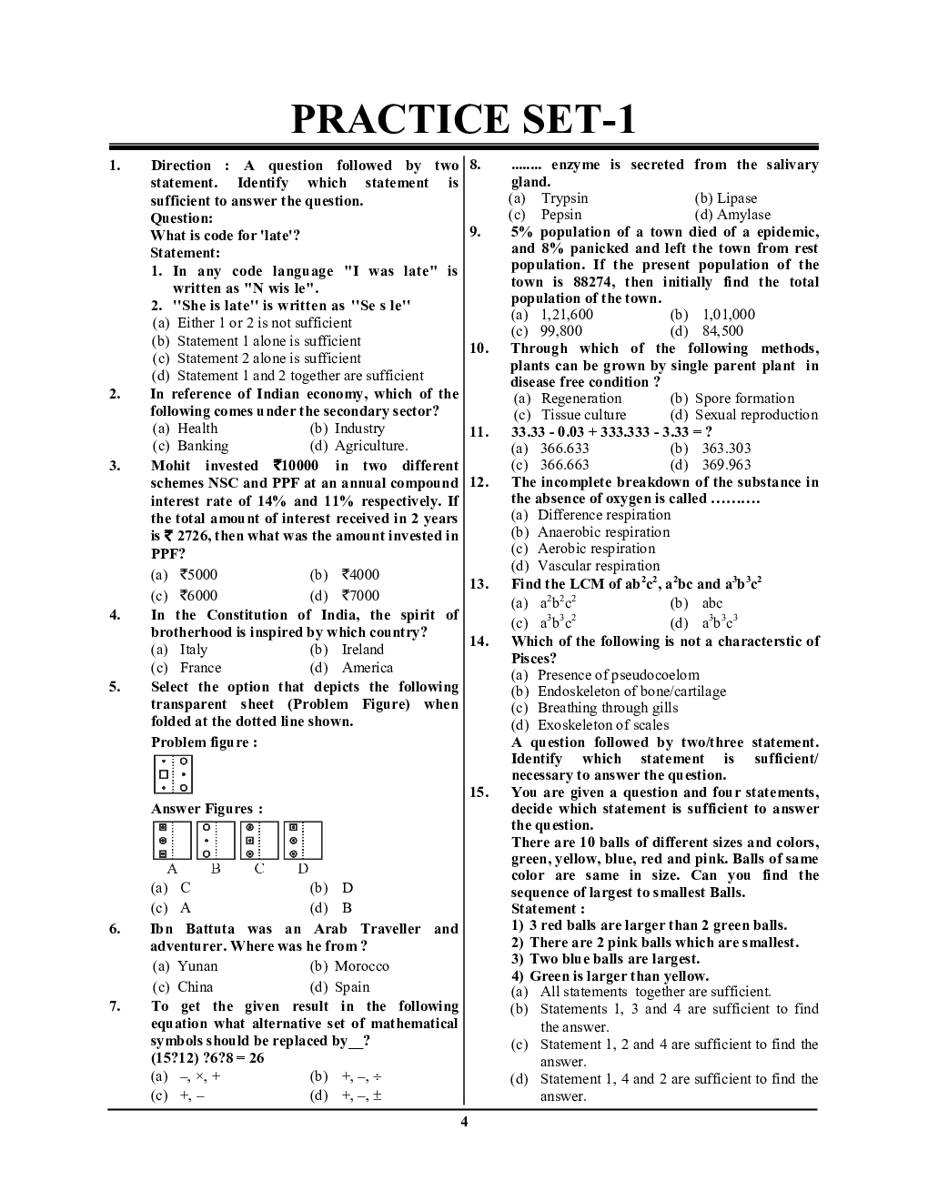 RRB Group D Exam Practice book 2022 - Page 5
