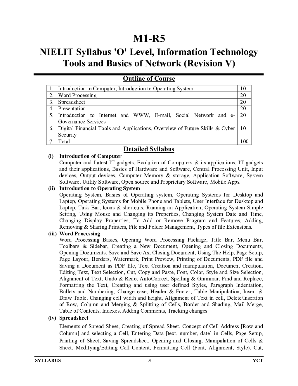‘O’ Level Information Technology Tools & Basics Of Network साल्व्ड पेपर्स एवं मॉडल प्रश्न पत्र 2022-23 - Page 4
