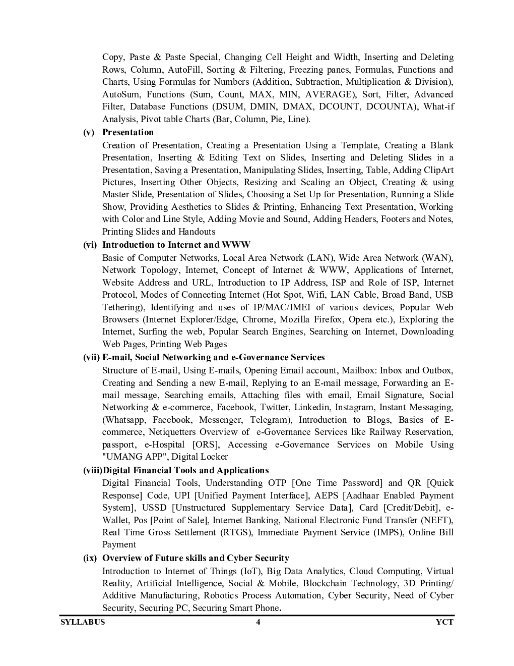 ‘O’ Level Information Technology Tools & Basics Of Network साल्व्ड पेपर्स एवं मॉडल प्रश्न पत्र 2022-23 - Page 5