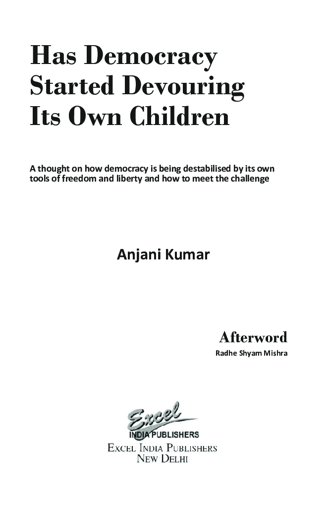 Has Democracy Started Devouring Its Own Children - Page 2