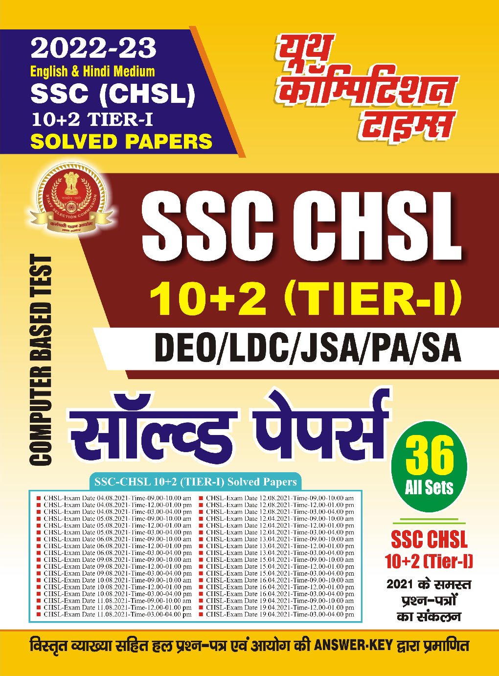 SSC (CHSL) TIER-1 Solved Papers 2022-23 - Page 1