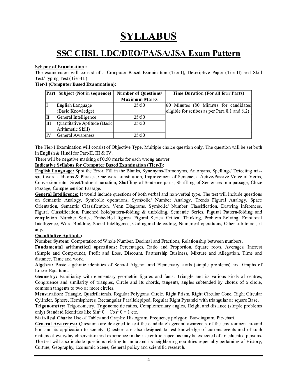 SSC (CHSL) TIER-1 Solved Papers 2022-23 - Page 5