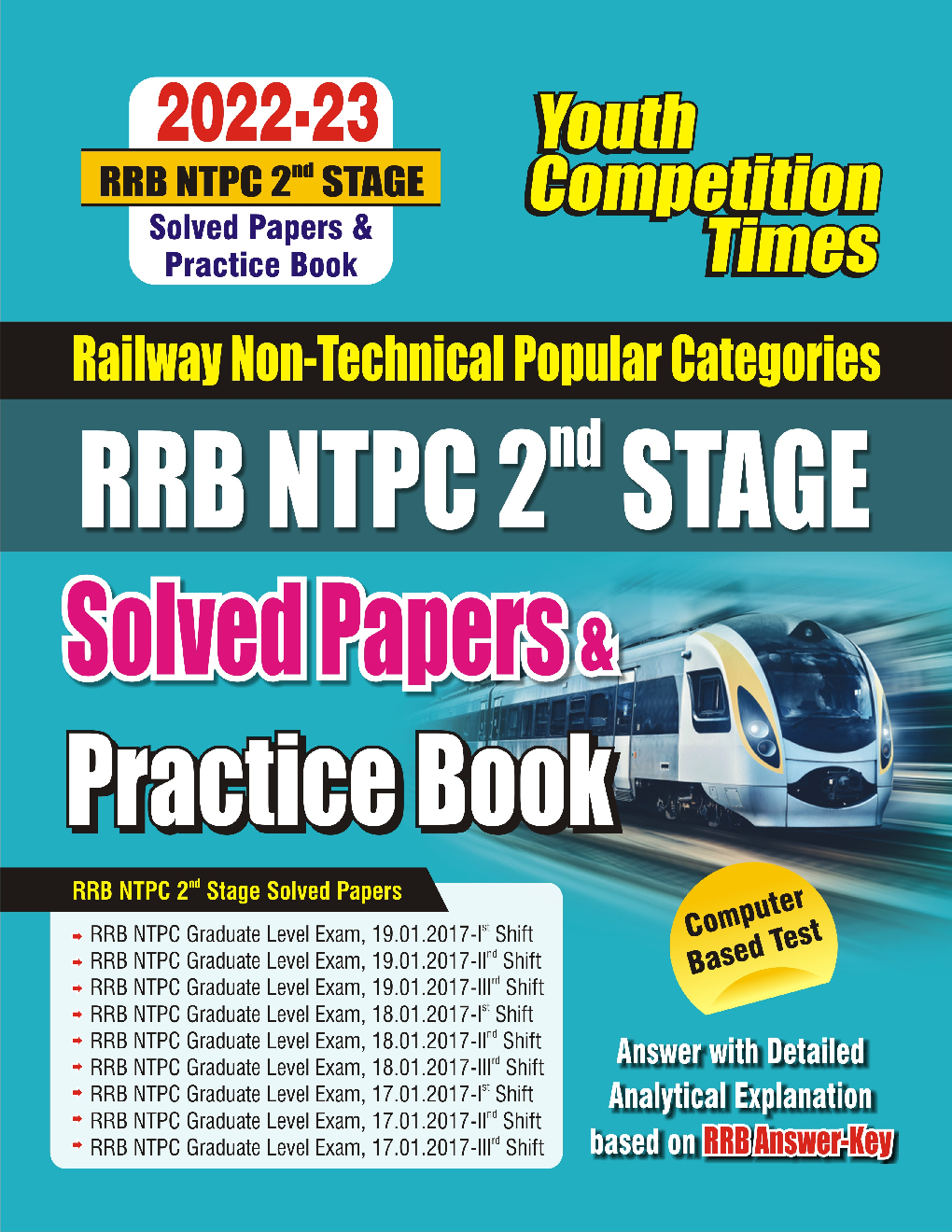 RRB NTPC) II-Stage Solved Papers and Practice Book 2022-23  - Page 1