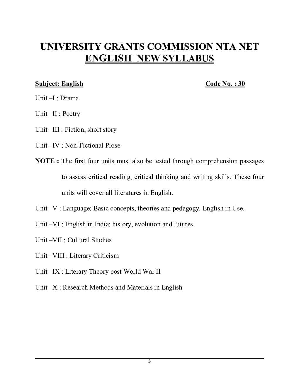 NTA/UGC-NET/JRF इंग्लिश साल्व्ड पेपर्स  परीक्षा ज्ञान कोष  - Page 4