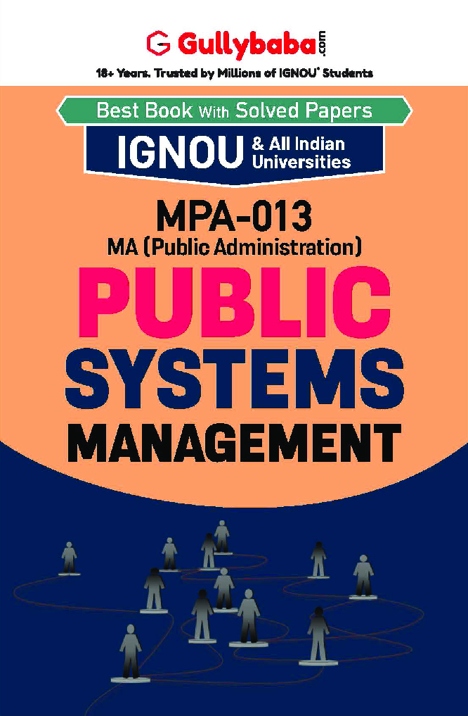 MPA-013 Public Systems Management - Page 1