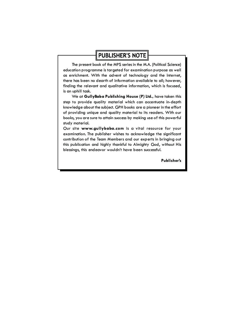 MPS-004 Comparative Politics : Issues And Trends - Page 5