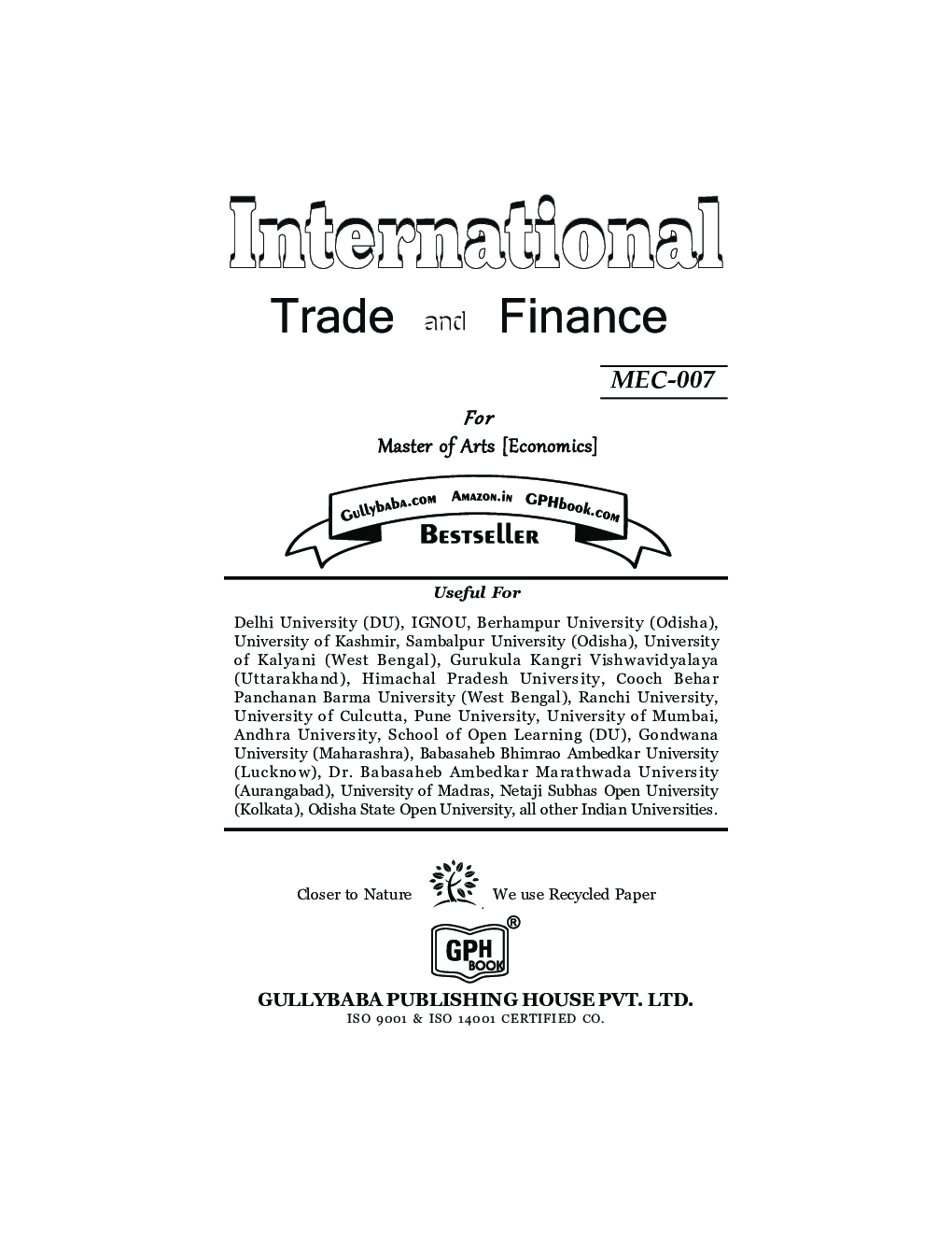 MEC-007 International Trade and Finance - Page 2