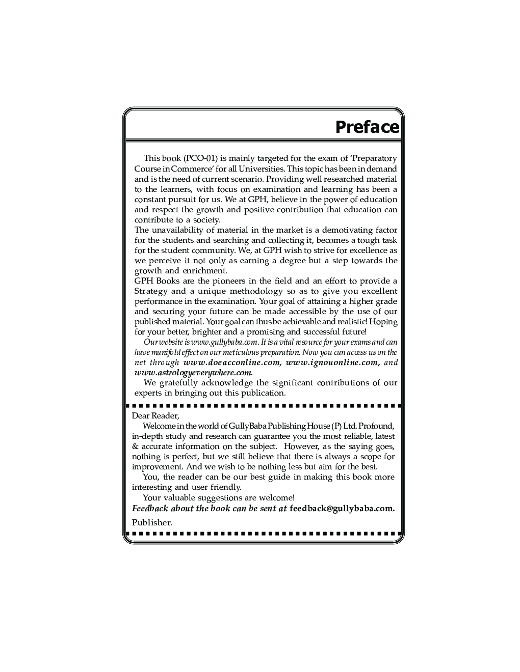 PCO–1 Preparatory Course In Commerce - Page 4