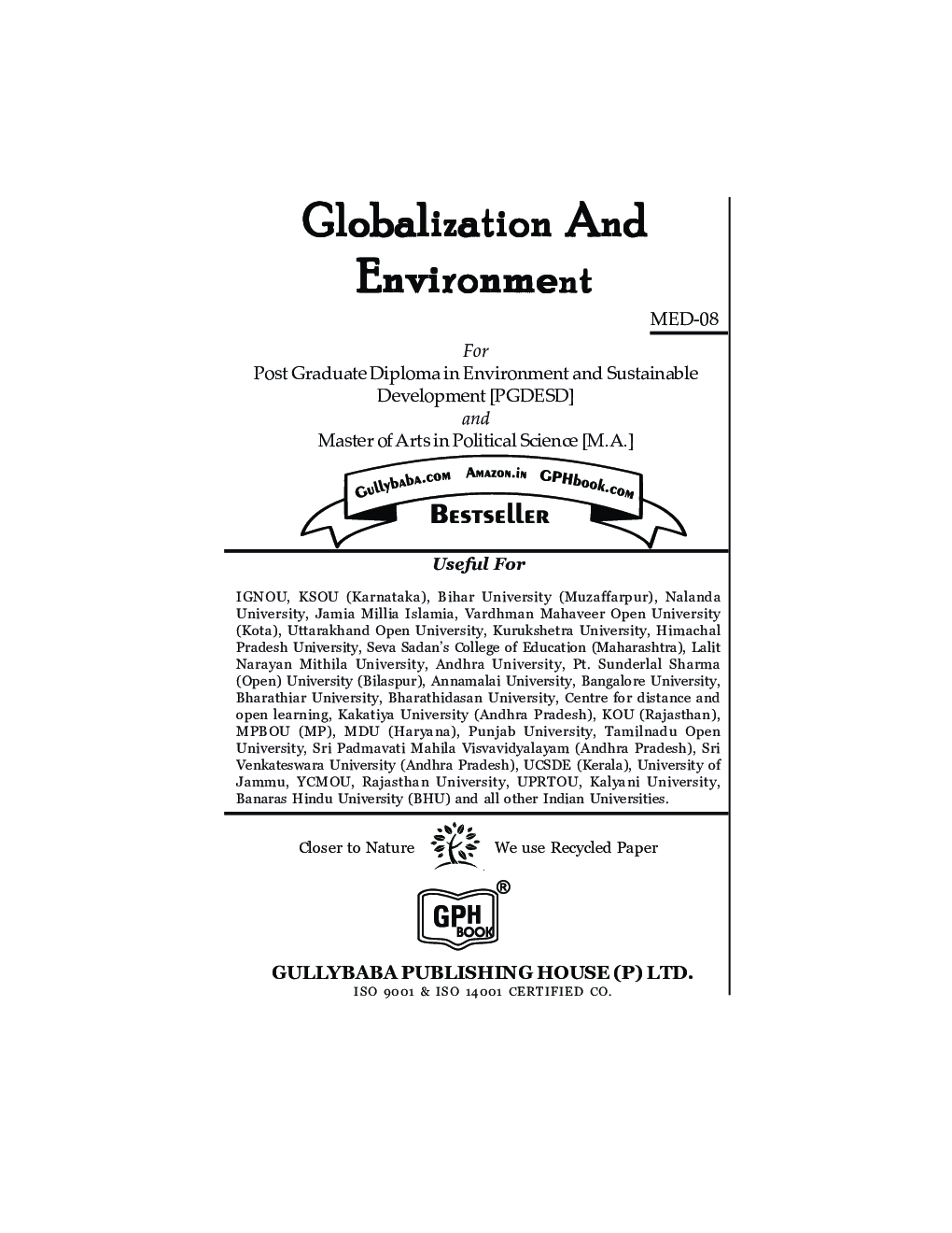 MED-08 Globalisation and Environment - Page 1