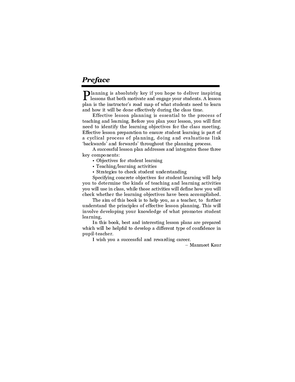 English Lesson Plan - Page 4