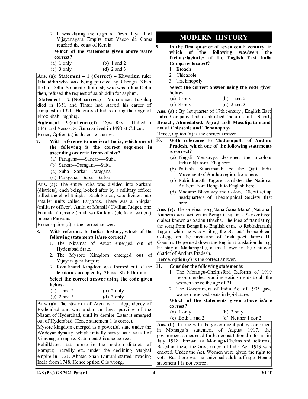 Union Public Service Commission IAS General Studies & CSAT Preliminary Examination Year Wise & Topic Wise Solved Papers-2022 - Page 5