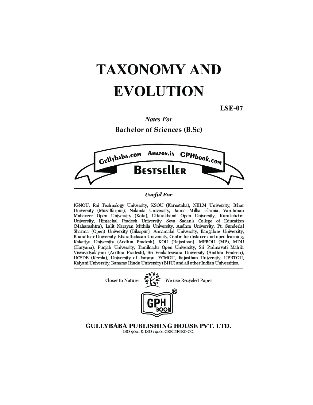 LSE-07 Taxonomy and Evolution - Page 2