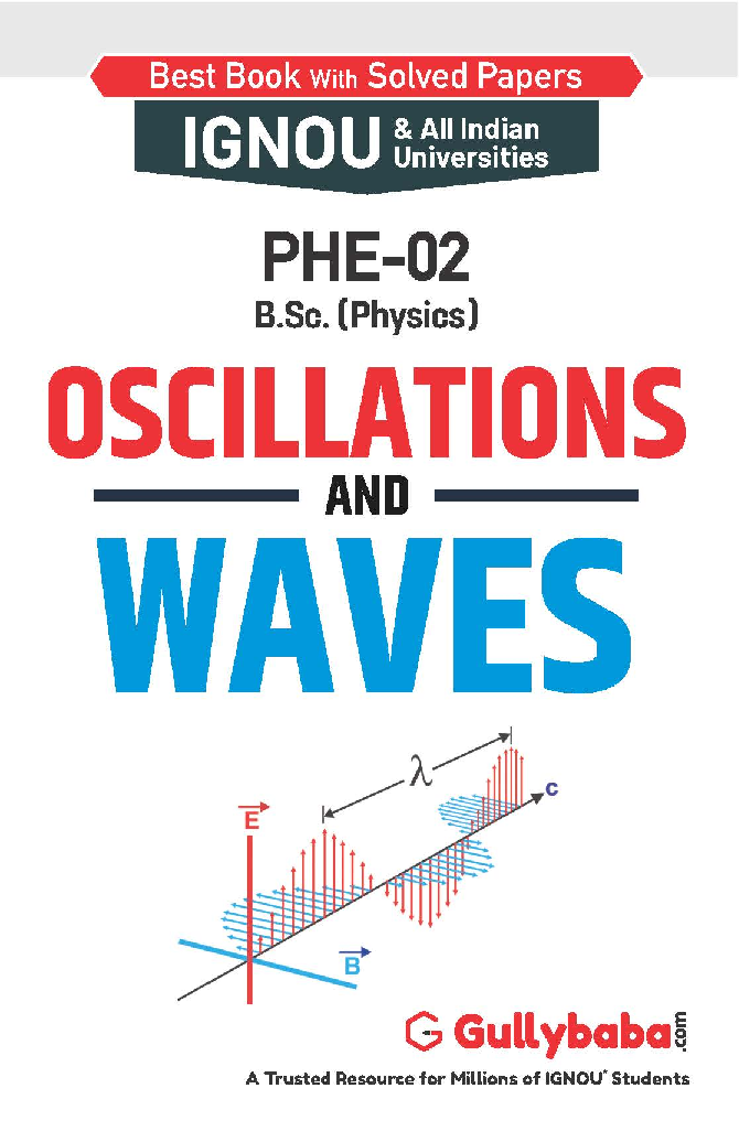 PHE-02 Oscillations and Waves - Page 1