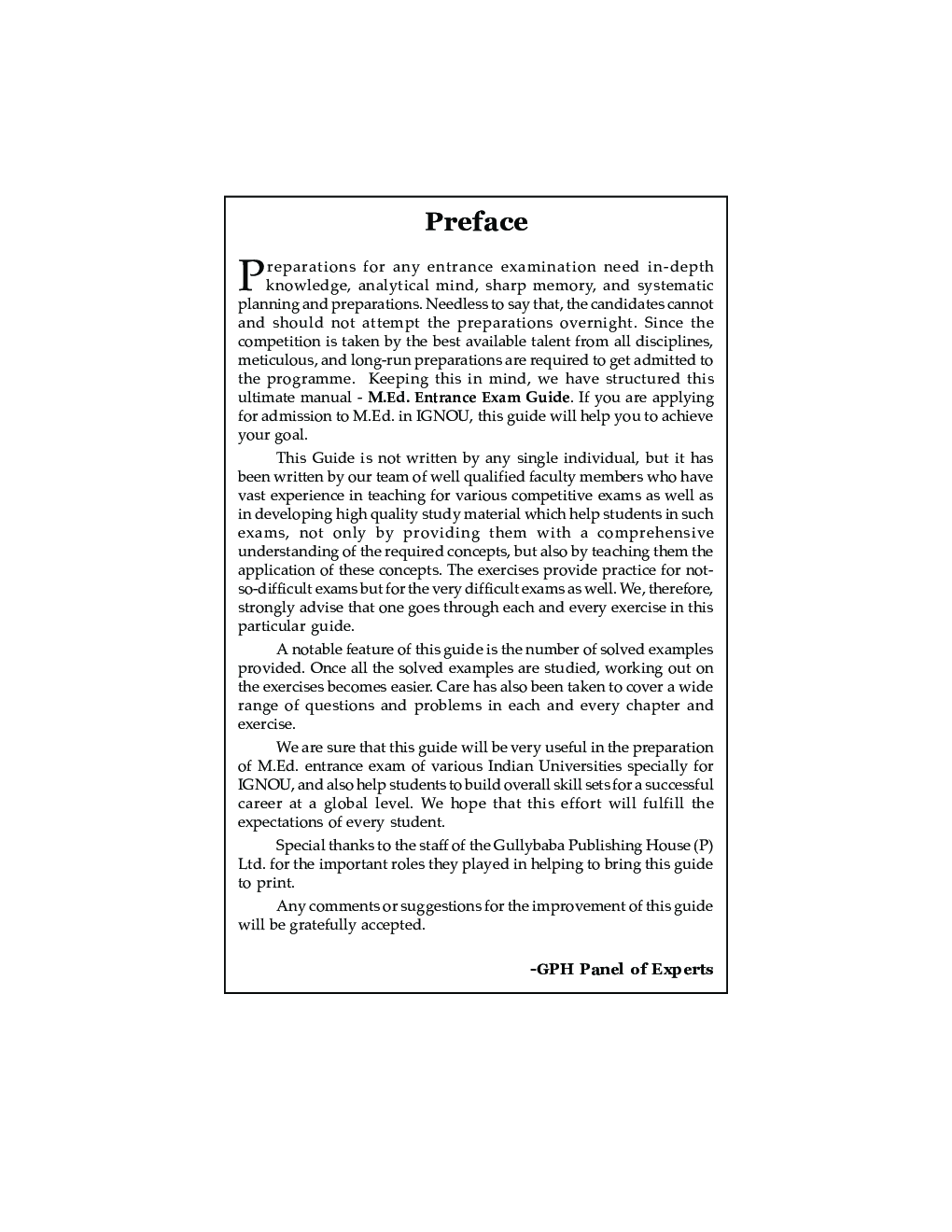 IGNOU M.ed. (Entrance Exam guide) - Page 4