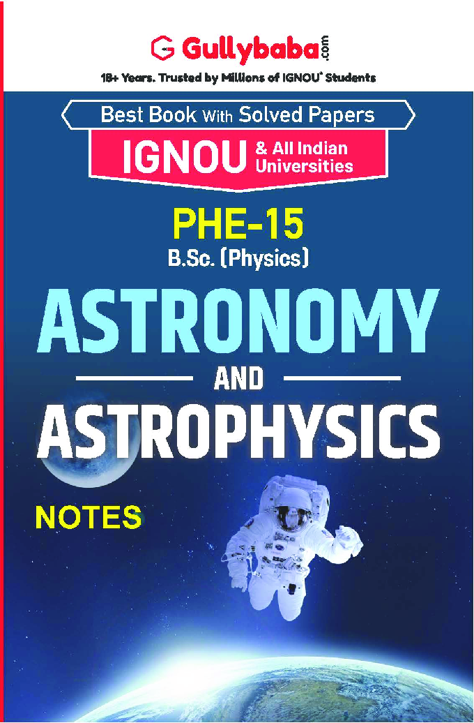 PHE-15 Astronomy and Astrophysics - Page 1